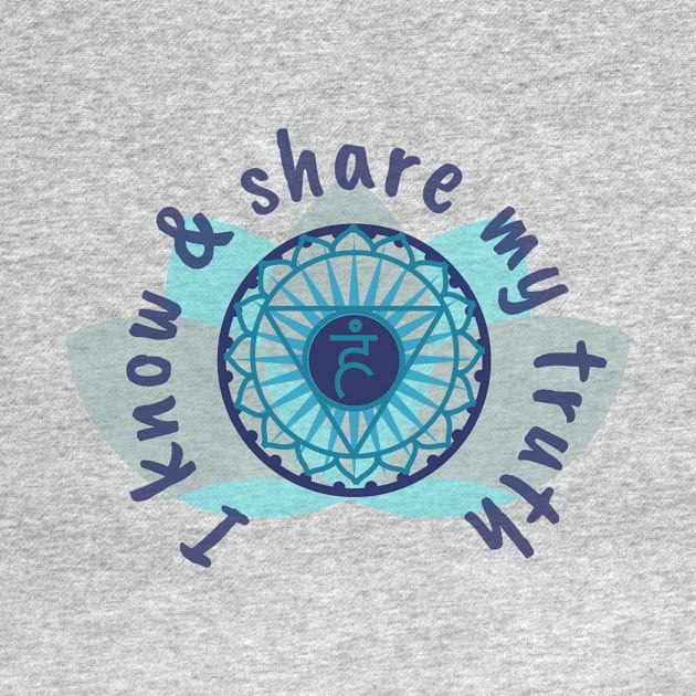 5th Chakra - throat by Rebecca Abraxas - Brilliant Possibili Tees